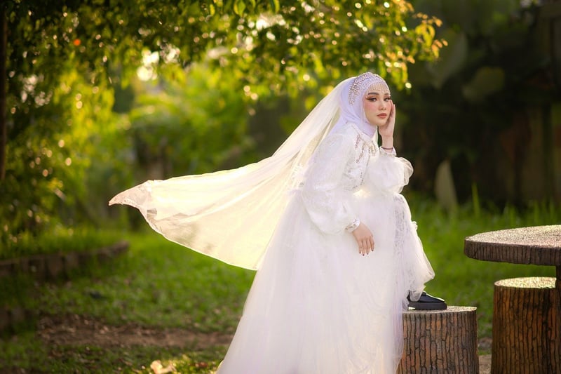 Celestial Bridal Attire